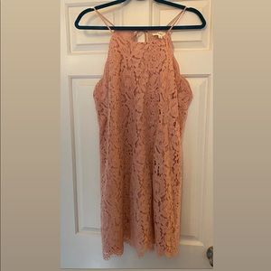 Le Kate Spaghetti Strap dress, Rose, Size L